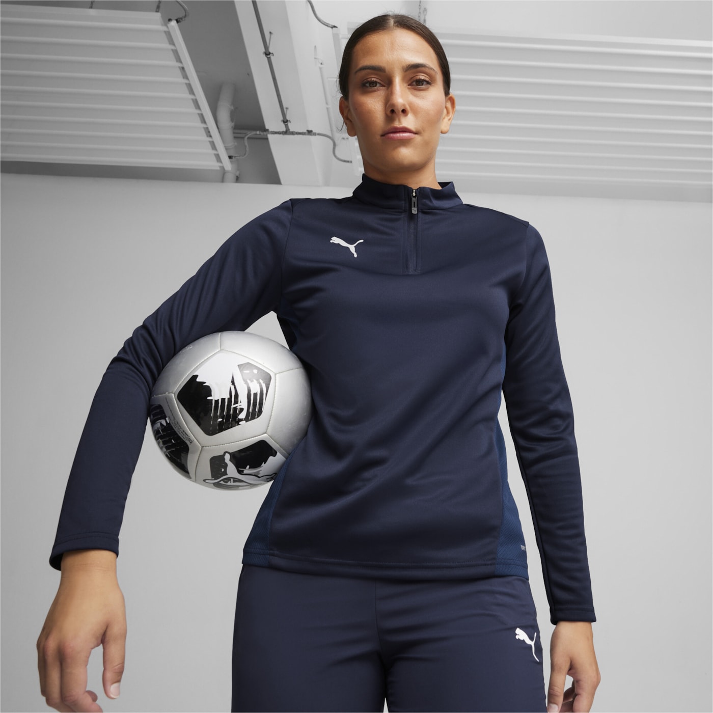 teamGOAL Training 1/4 Zip Top Wmn - 19