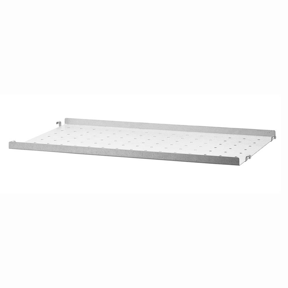 String shelf metal low  58x30 cm Galvanized - Outdoor