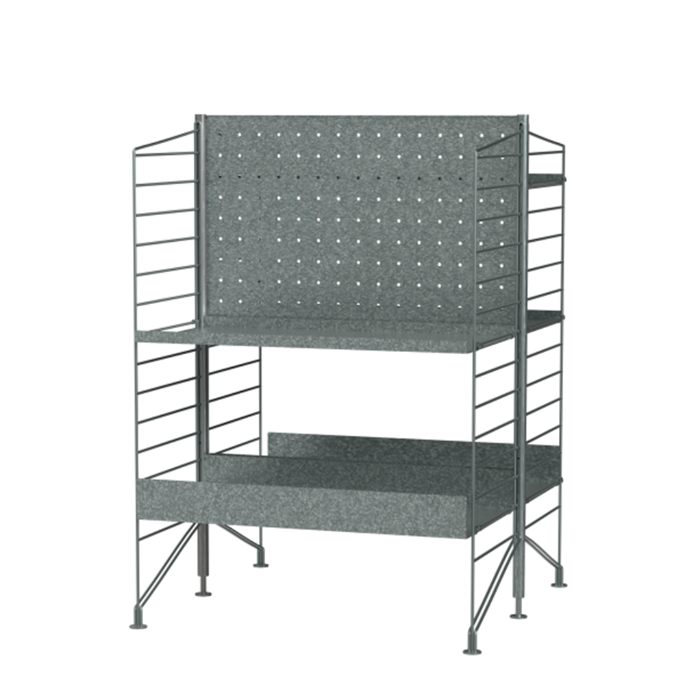String Utomhusmodul 60x89x60 cm Galvaniserad - Utomhus