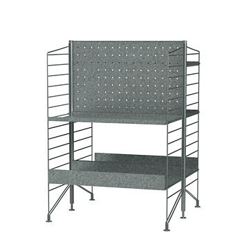 String Utomhusmodul 60x89x60 cm Galvaniserad - Utomhus