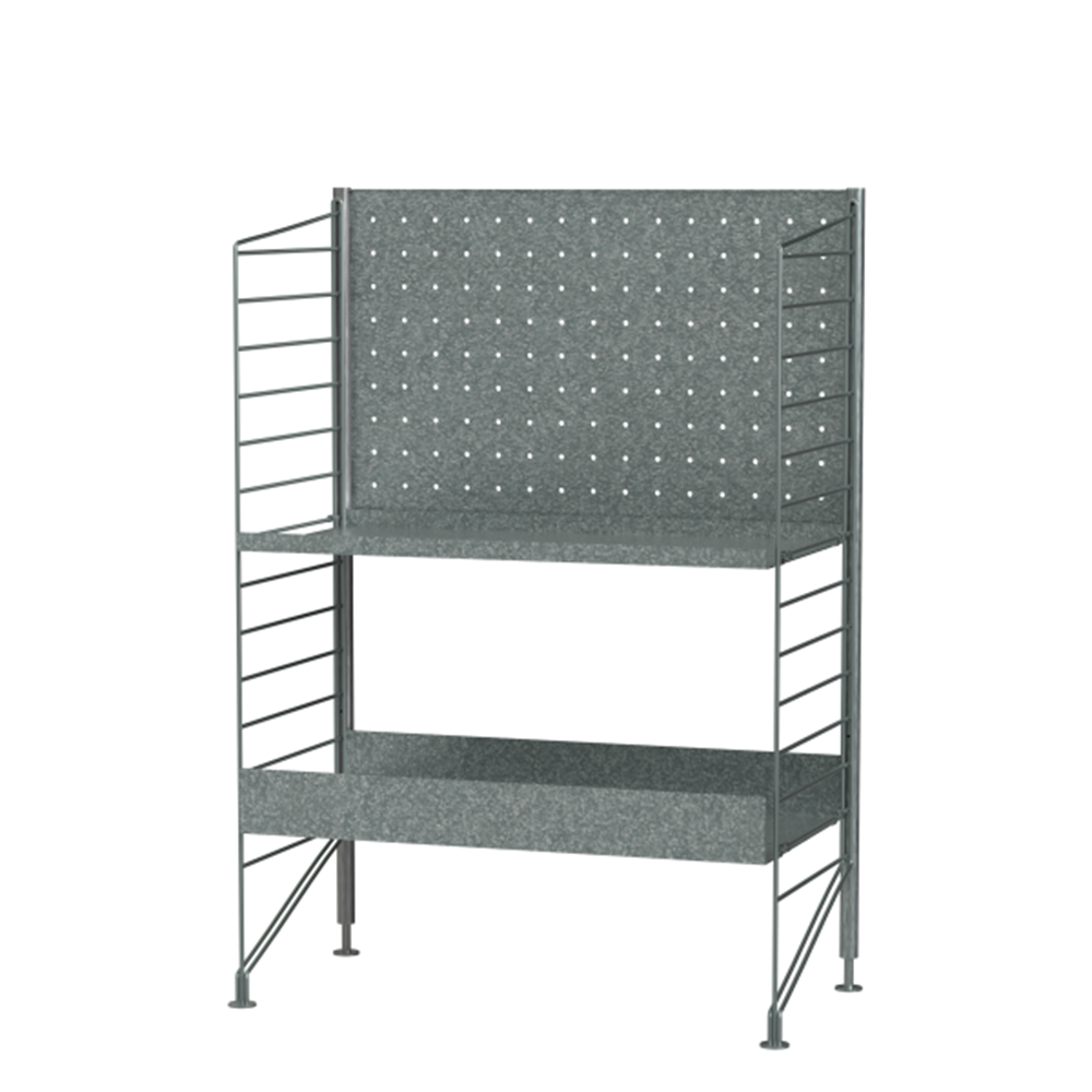 String Utomhusmodul 60x89x32 cm Galvaniserad - Utomhus