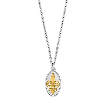 Son of Noa halsband Fredslilja stål