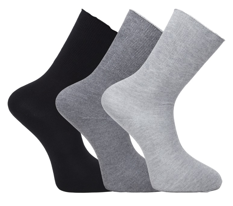 3-Pack Lösresår Strumpor Bambu