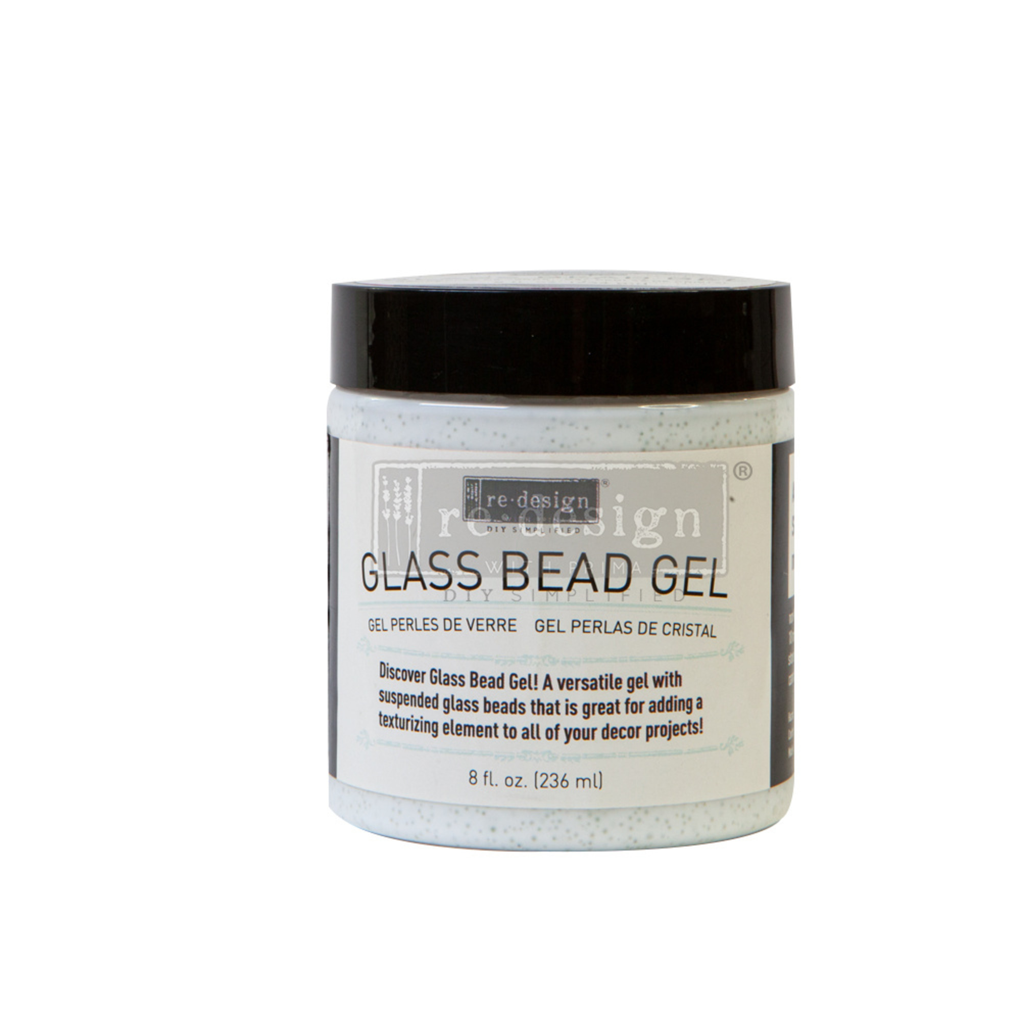 Glass Bead Gel, 236ml,  Re-Design with Prima