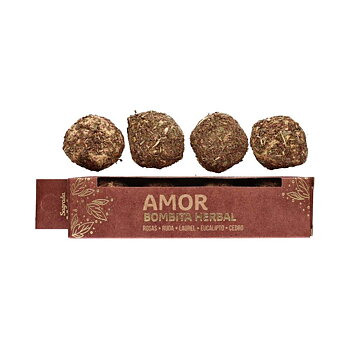 Herbal Bombita Smudge Bombs - Love / Kärlek - Sacred Mother