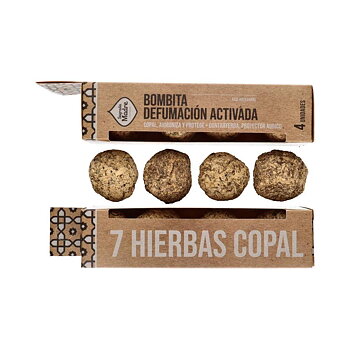  Bombita Defumation  Smudge Bombs - 7 Örter med  Copal - Sagrada Madre