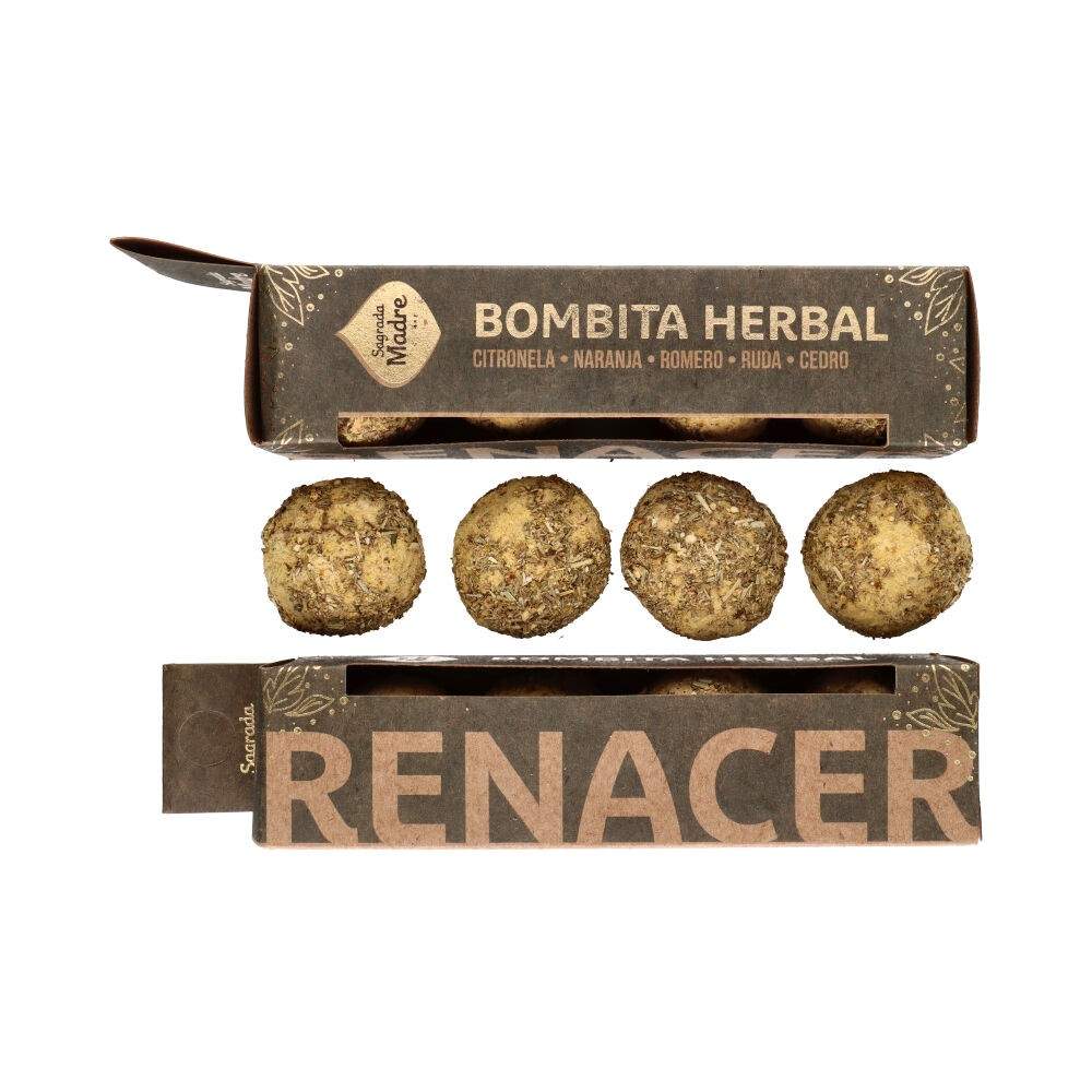  Bombita Defumation  Smudge Bombs - Örter med  Copal - Sagrada Madre - Rebirth 