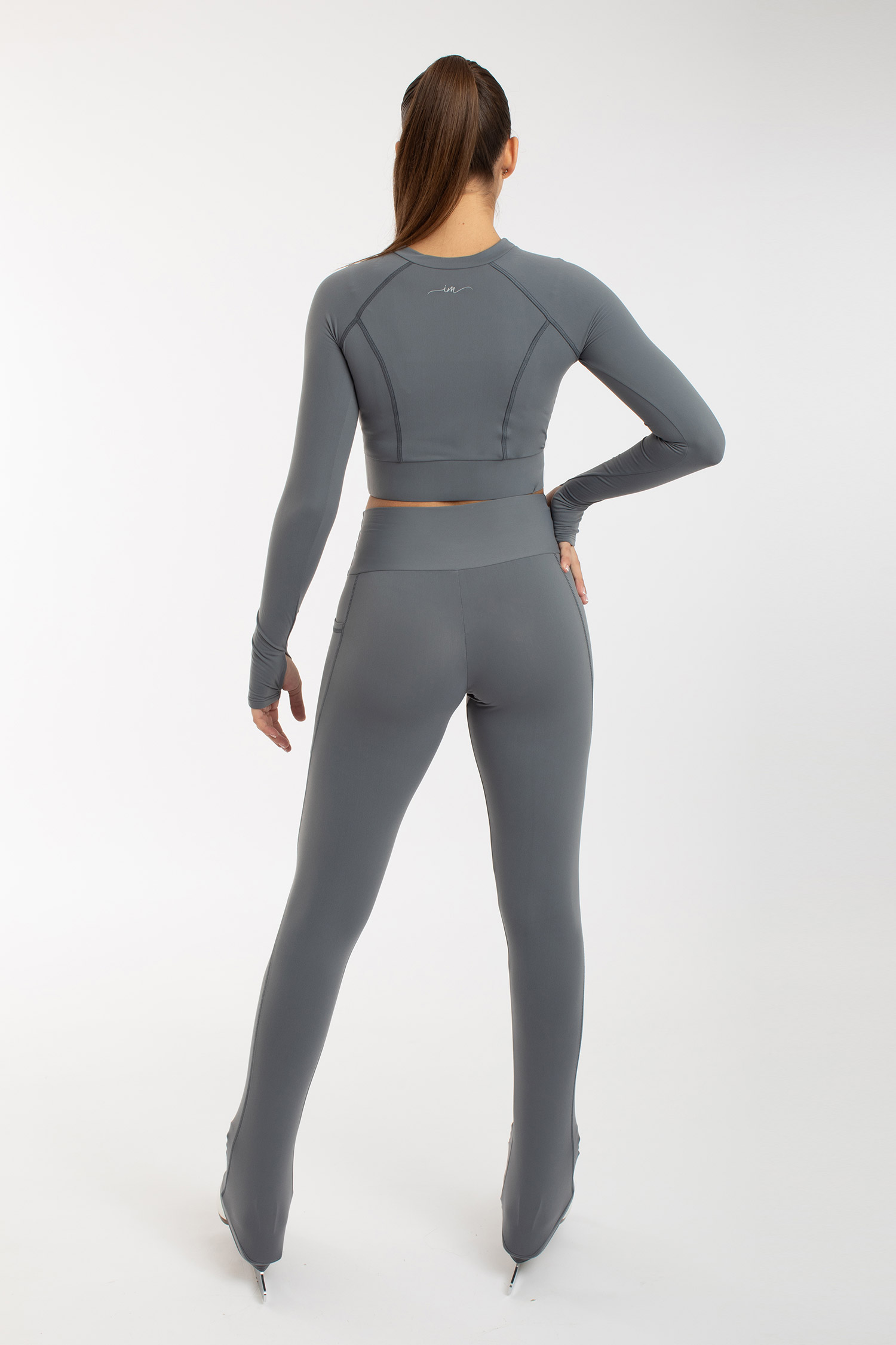 Croptop i microfiber - 5