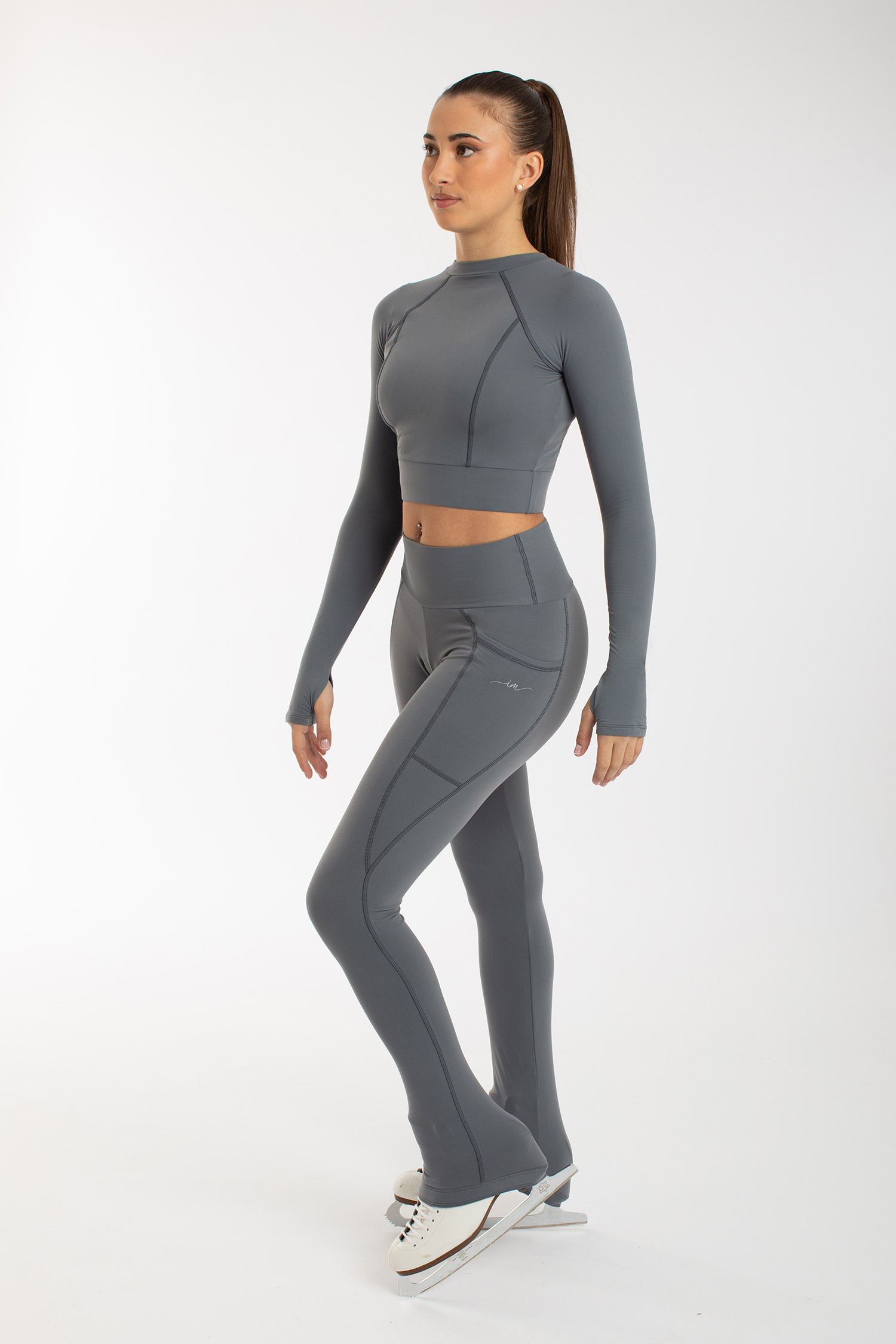 Croptop i microfiber - 4