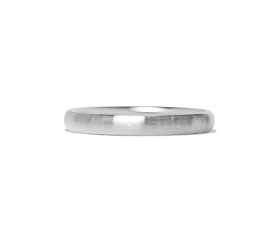 Matt ring i 316 stål - 3 mm bred - 3