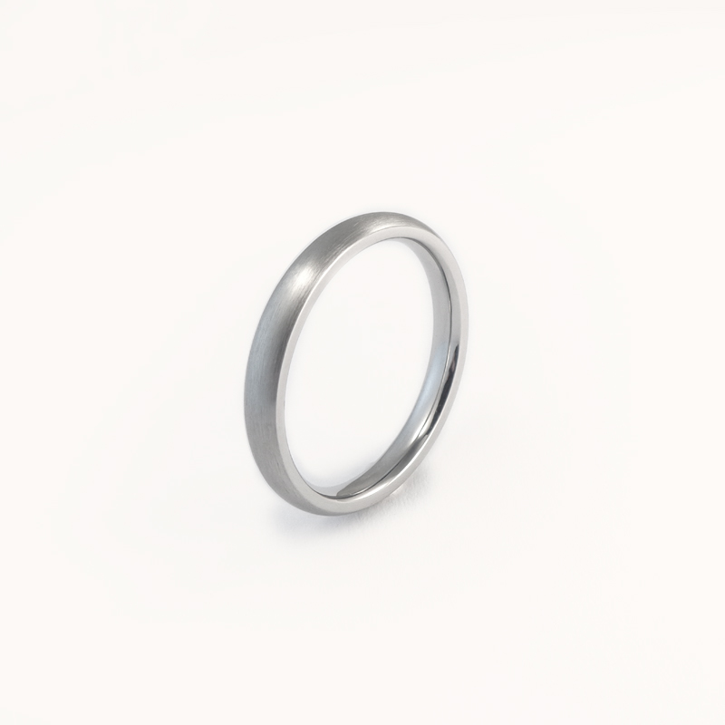 Matt ring i 316 stål - 3 mm bred