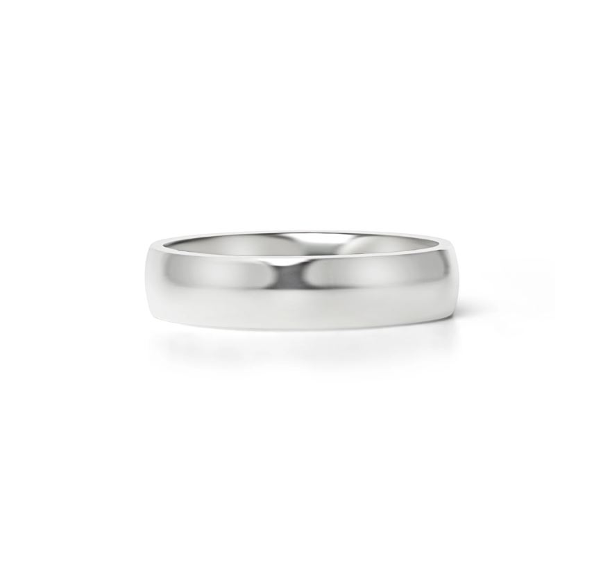 Blank ring i 316 stål - 5 mm bred - 3