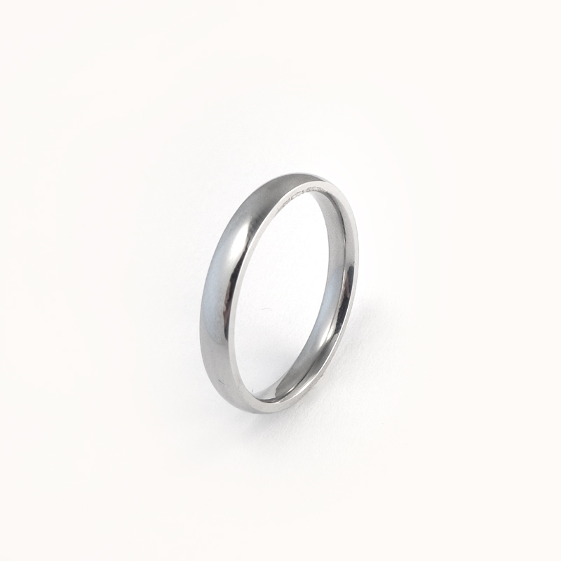 Blank ring i 316 stål - 3 mm bred