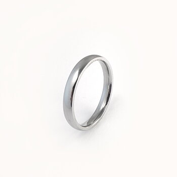 Blank ring i 316 stål - 3 mm bred