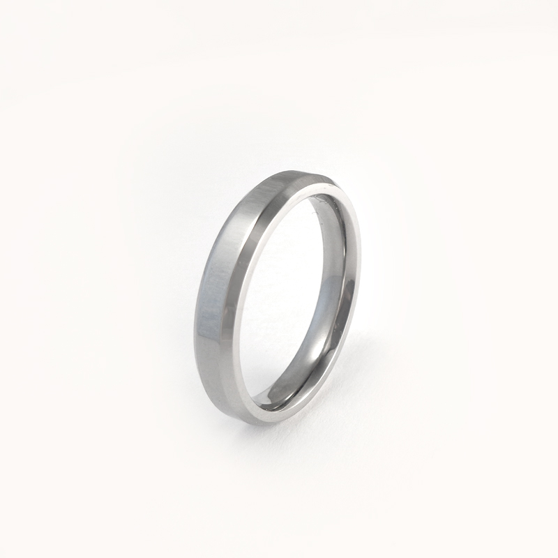 Blank ring i 316 stål - 4 mm bred