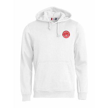 Hoody basic med liten logo