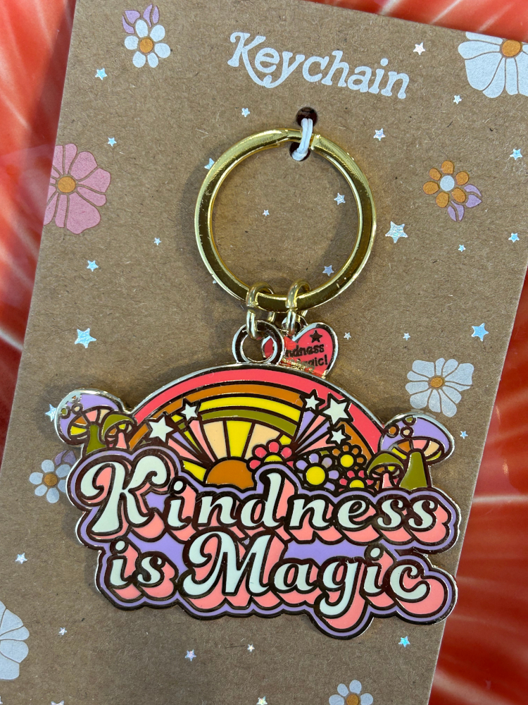Nyckelring "Kindness is magic"