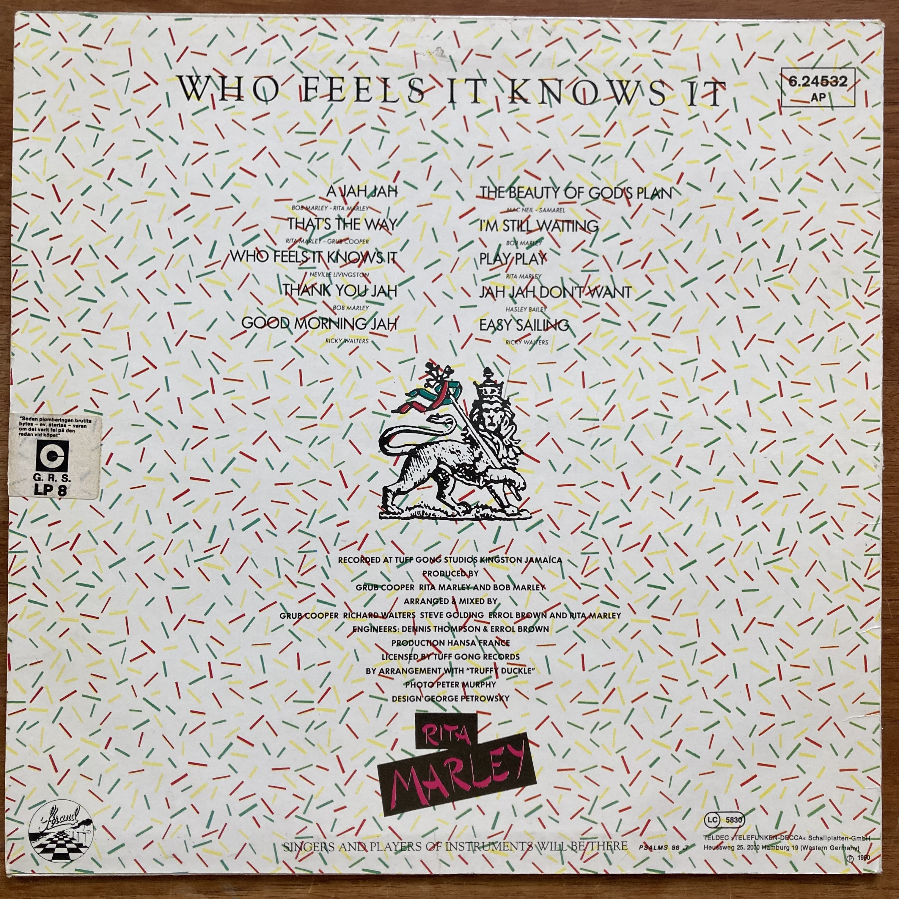Rita Marley – Who Feels It Knows It - 2