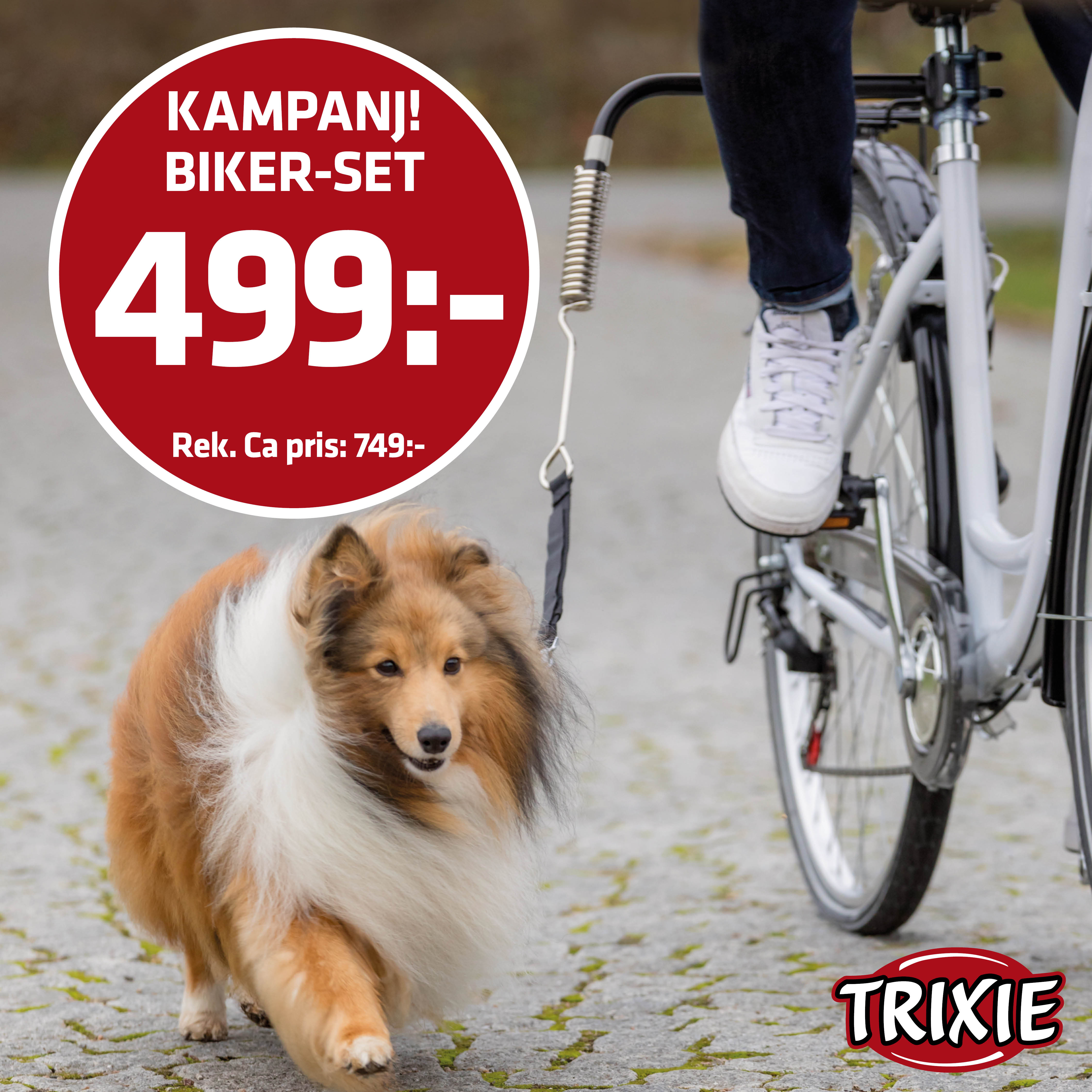Jogging Kit voor Hondenfietskar Trixie Dierenbenodigheden Online