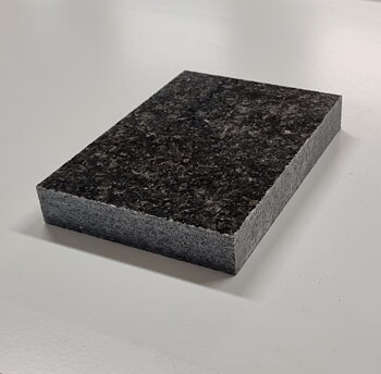 Provbit Fönsterbänk Granit Nero Africa