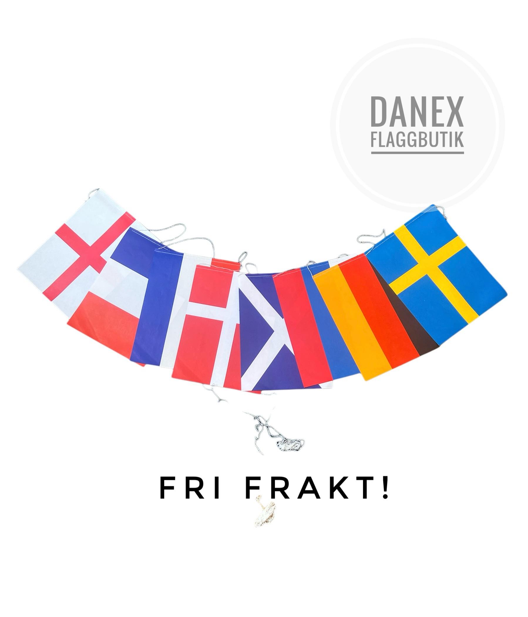 Flaggspel 8 Nationer - FYND 