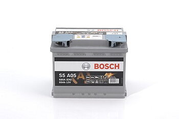 Bosch  AGM batteri  S5 A05 12V 60Ah CCA 680 A (EN) 
