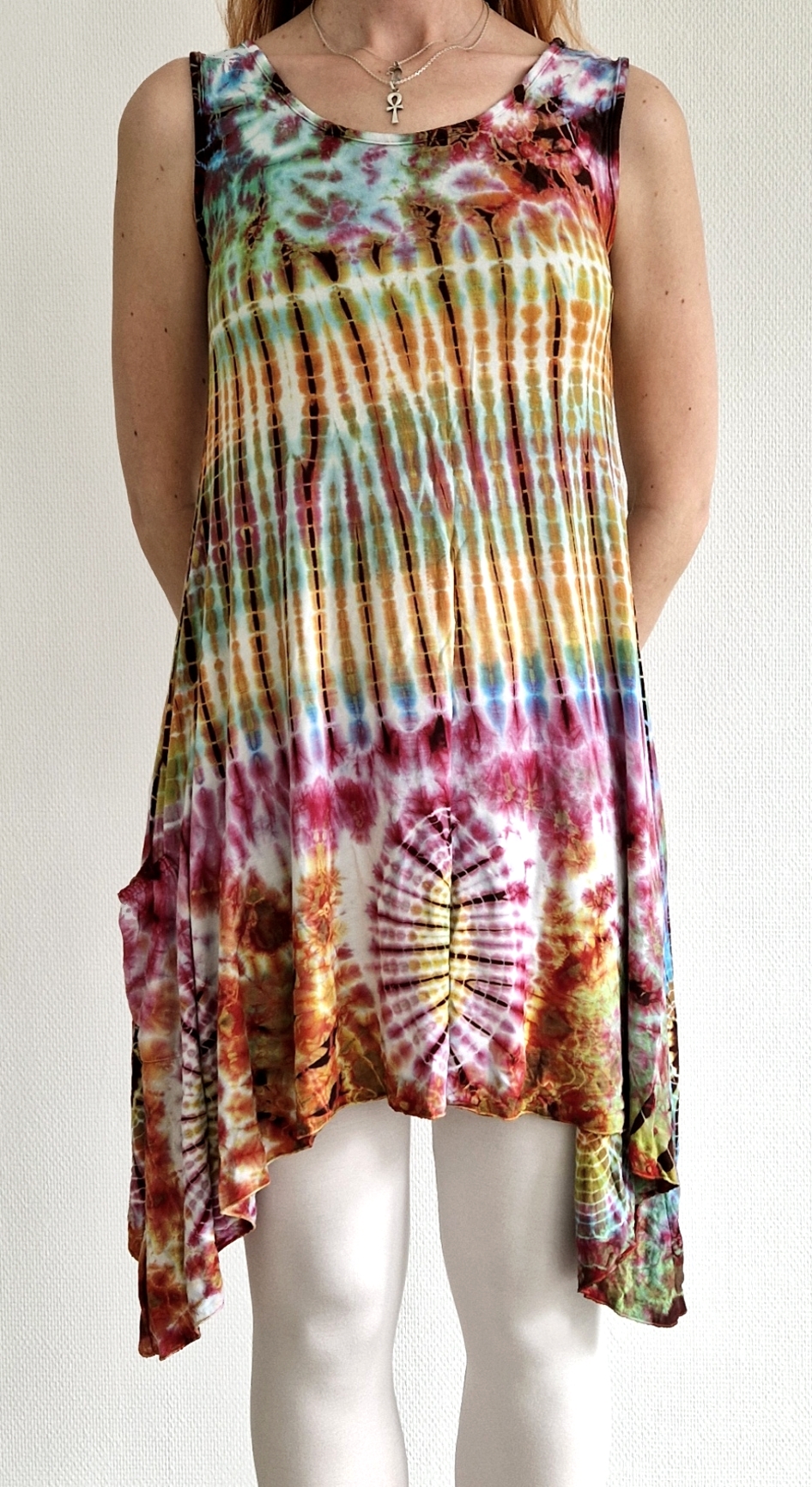 Kort Batik Klänning - 3