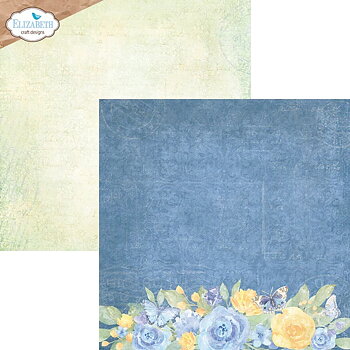 Elizabeth  -  Printed Cardstock - Evening Rose 12x12
