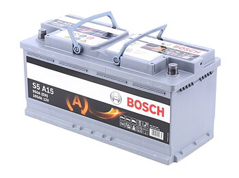 Bosch AGM batteri  S5 A15 12 V 105 Ah CCA 950 A (EN)