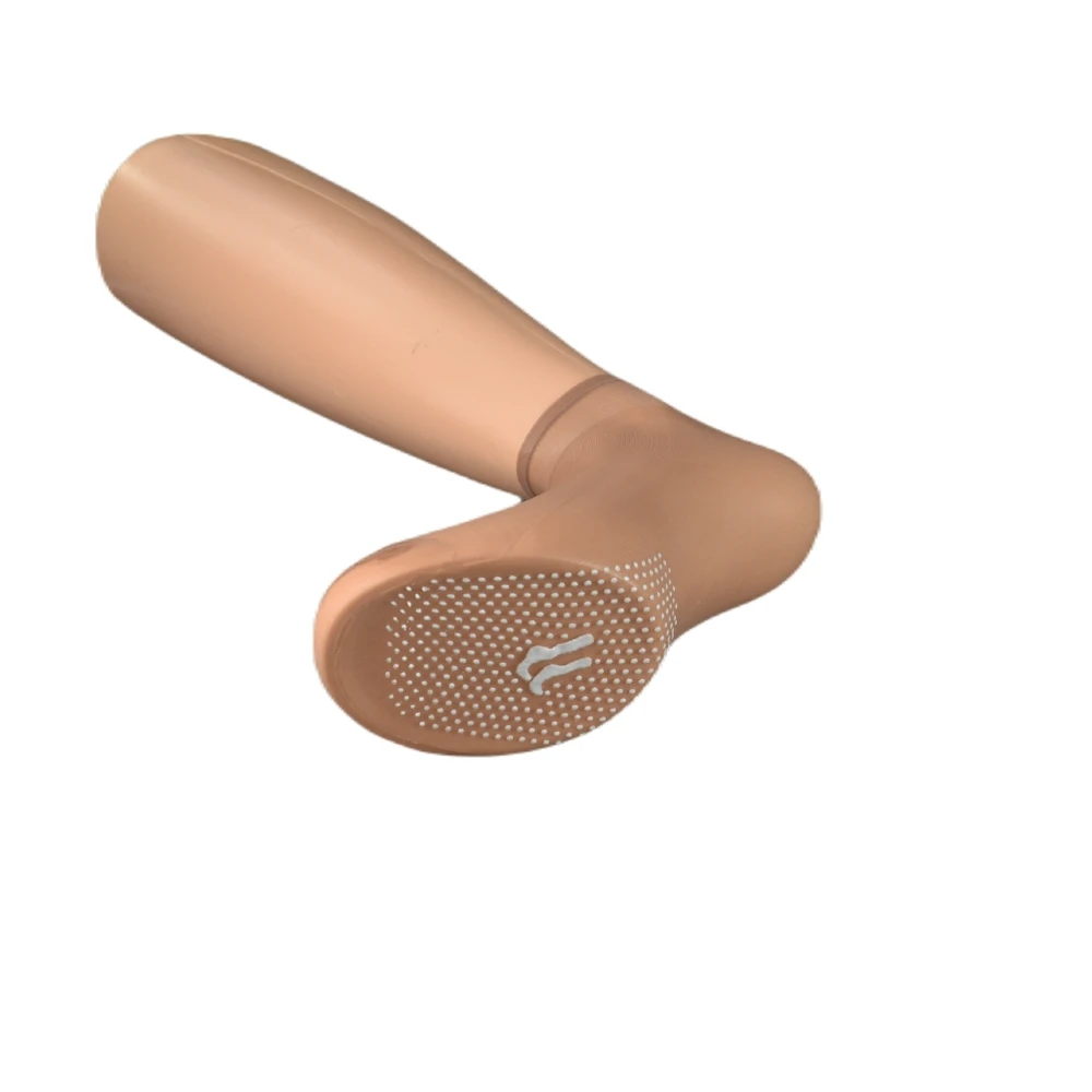 Ankelstrømper i nylon med skridsikker - 7
