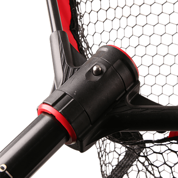Catch With Care folding net for safe landing of perch, trout and zander