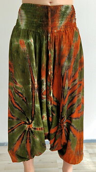 Haremsbyxor Tie Dye Batik