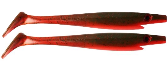Pig shad junior is the most sold jig for pike fishing. The jig has caught an incredible amount of large pike. 20cm tomato