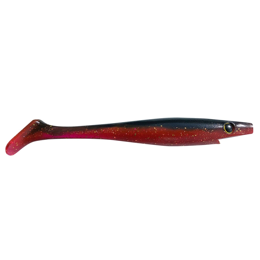Pig shad junior is the most sold jig for pike fishing. The jig has caught an incredible amount of large pike. 20cm red fish