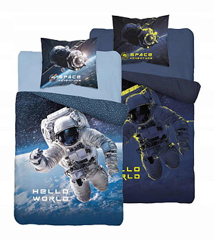 Nasa Bäddset Astronaut GLOW IN THE DARK