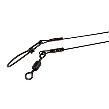 BFT nylon coated wire leader 12' 30lbs 2pack
