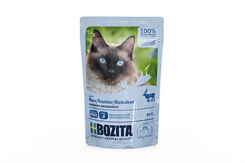 Bozita katt våtfoder Ren i sås, 12-pack