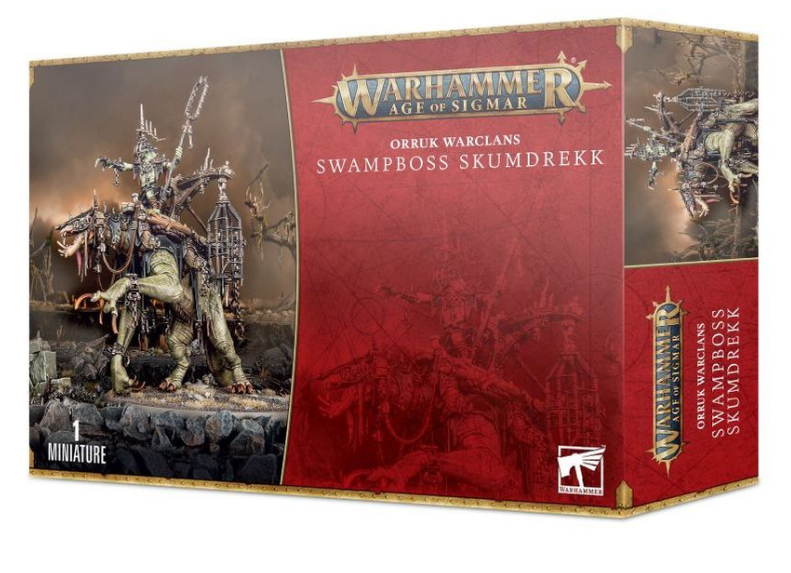 Warhammer 89-69 Orruk Warclans: Swampboss Skumdrekk