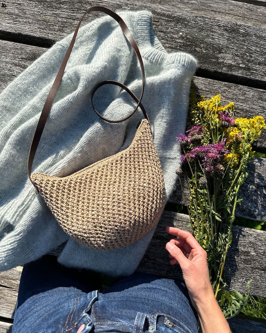 Läderrem till Florence bag, PetiteKnit - 4