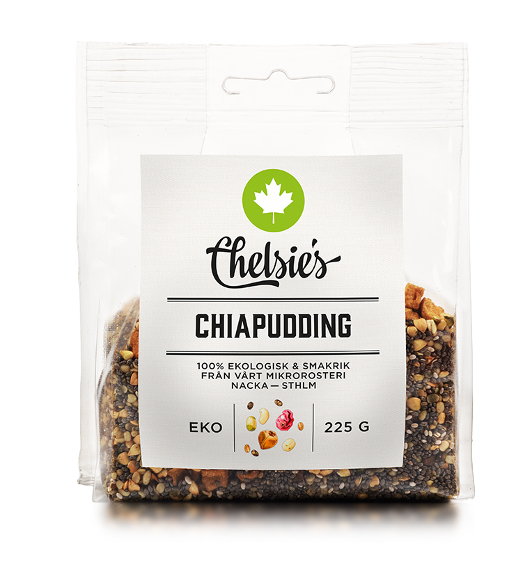 Chia Pudding 225g x8, EKO