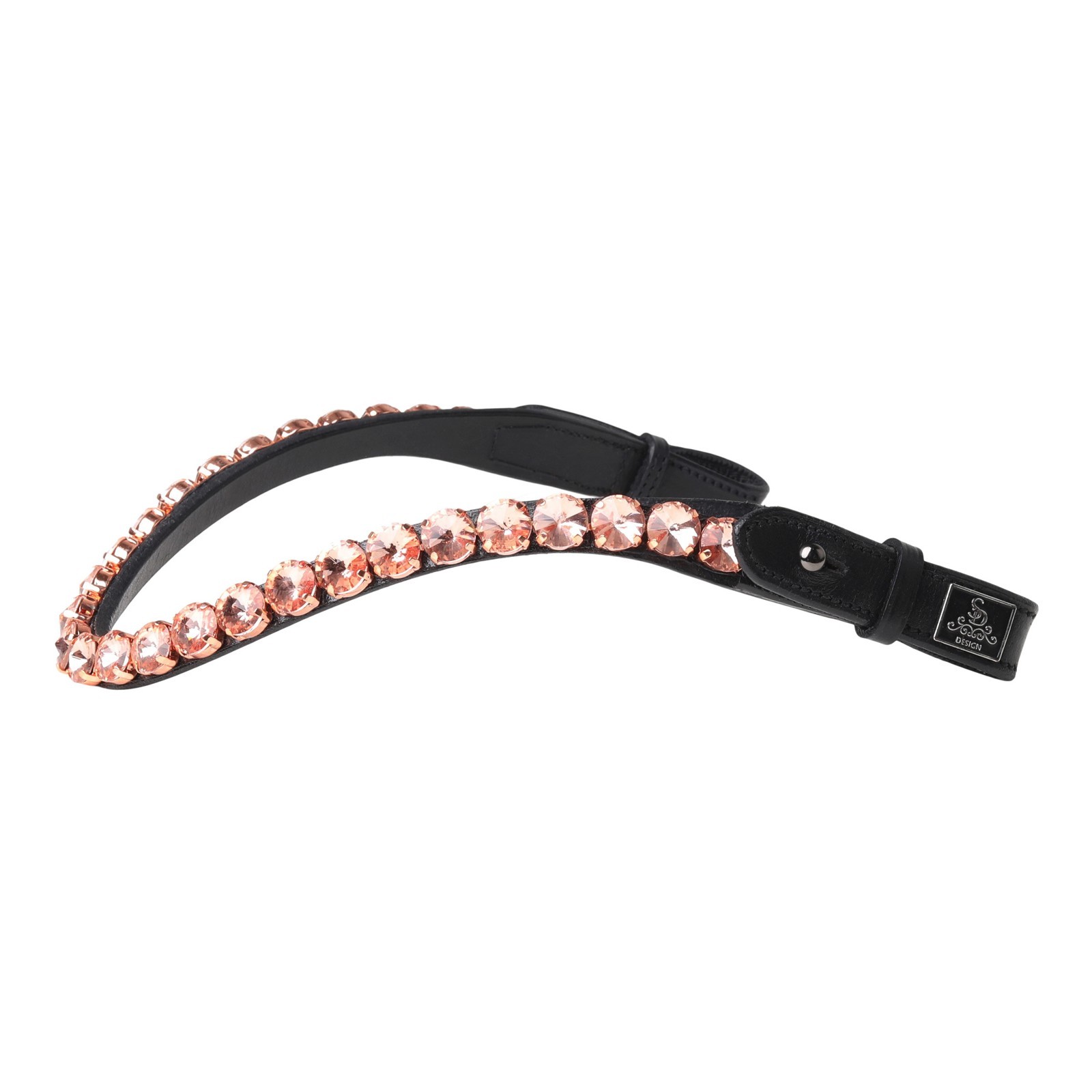 SD® VELAGGIO PANNBAND BLACK/ROSE GOLD. 