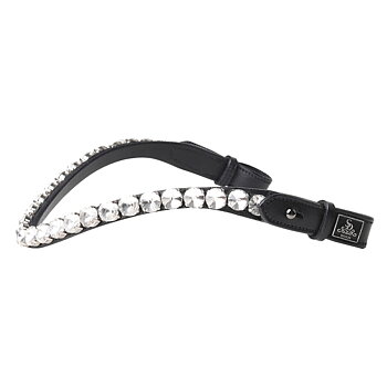 SD® VELAGGIO PANNABND BLACK/CRYSTAL