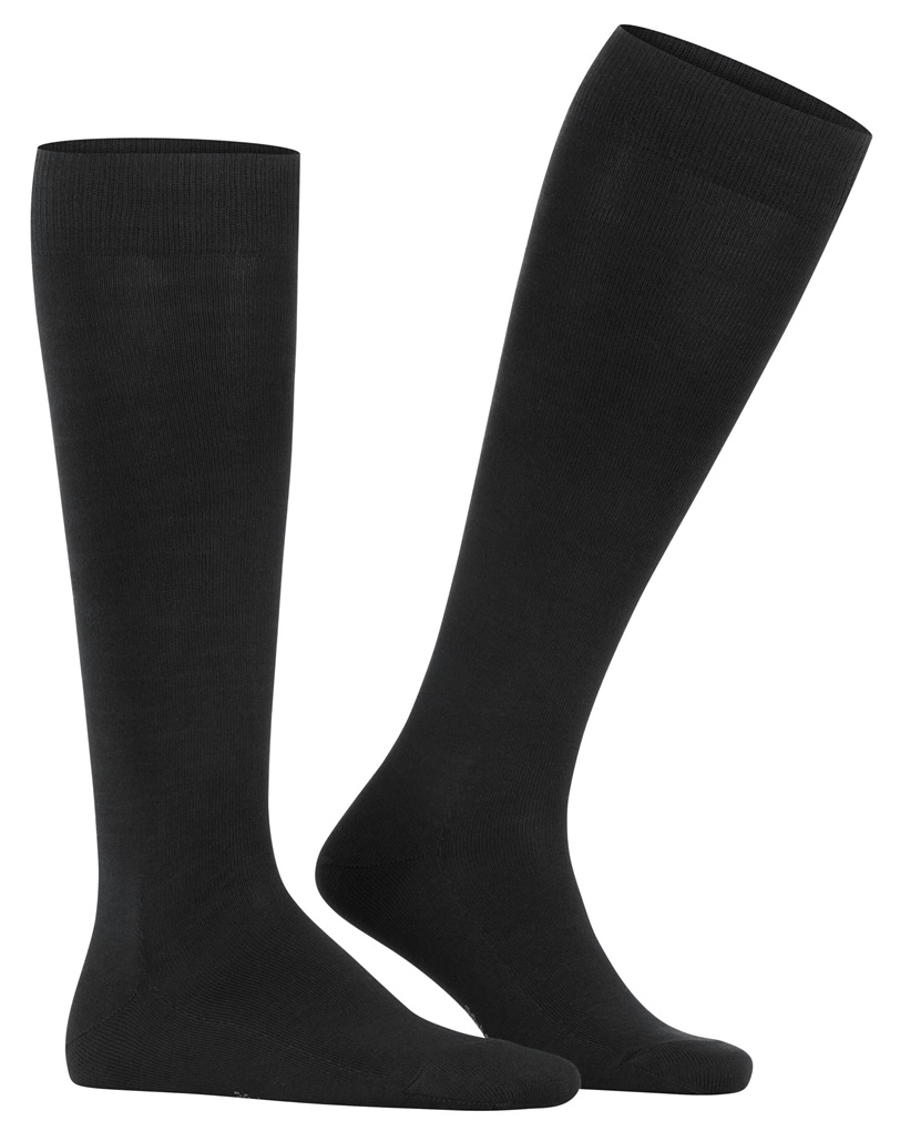 Svarta Knästrumpor Bambu