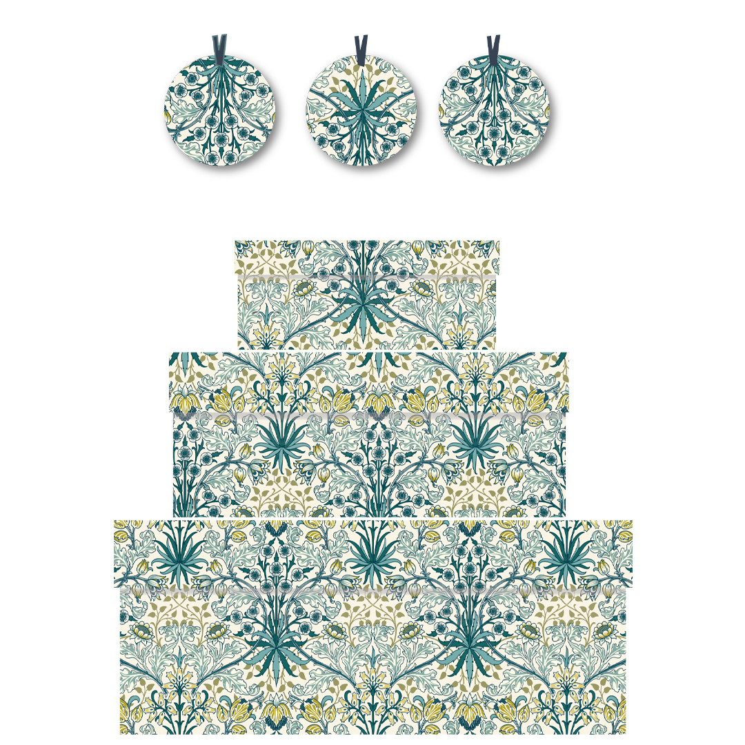 Hyacinth, Nest of 3 Boxes