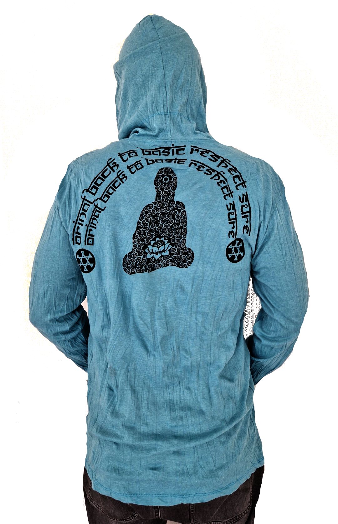 Sure Hoodies - Buddha med Lotus  - 2