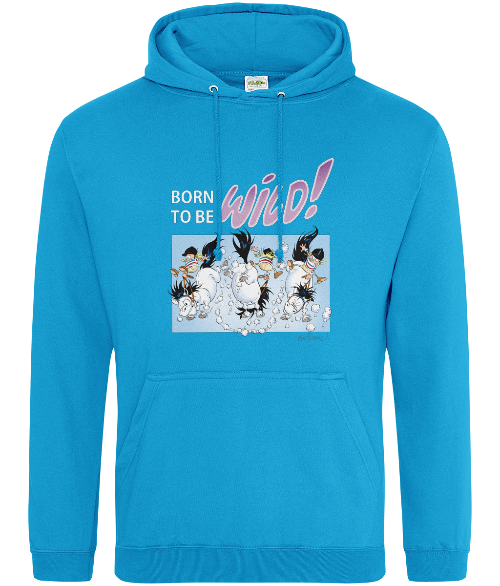 Mulle Vuxen Hoodie (Unisex) - Born To Be Wild! - 8