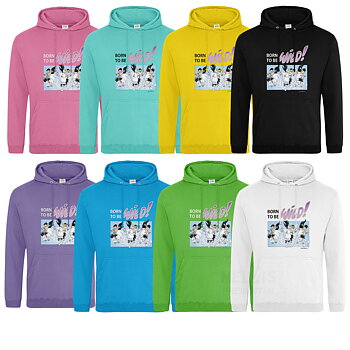 Mulle Vuxen Hoodie (Unisex) - Born To Be Wild!