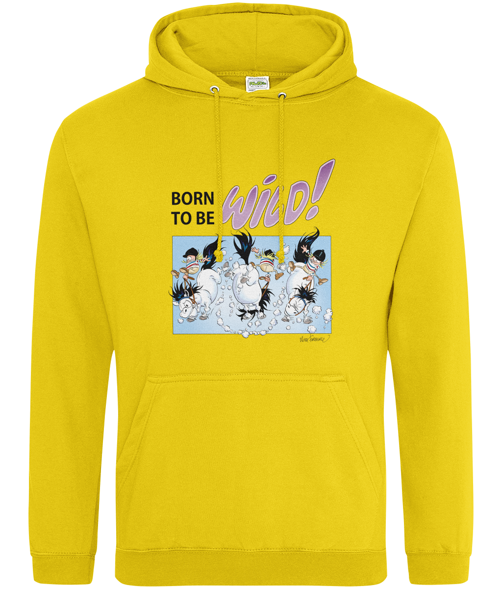 Mulle Vuxen Hoodie (Unisex) - Born To Be Wild! - 5