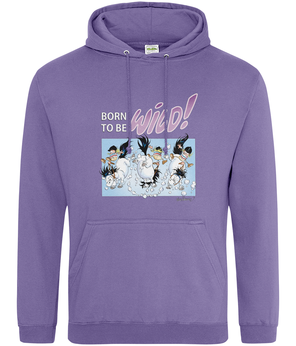 Mulle Vuxen Hoodie (Unisex) - Born To Be Wild! - 7
