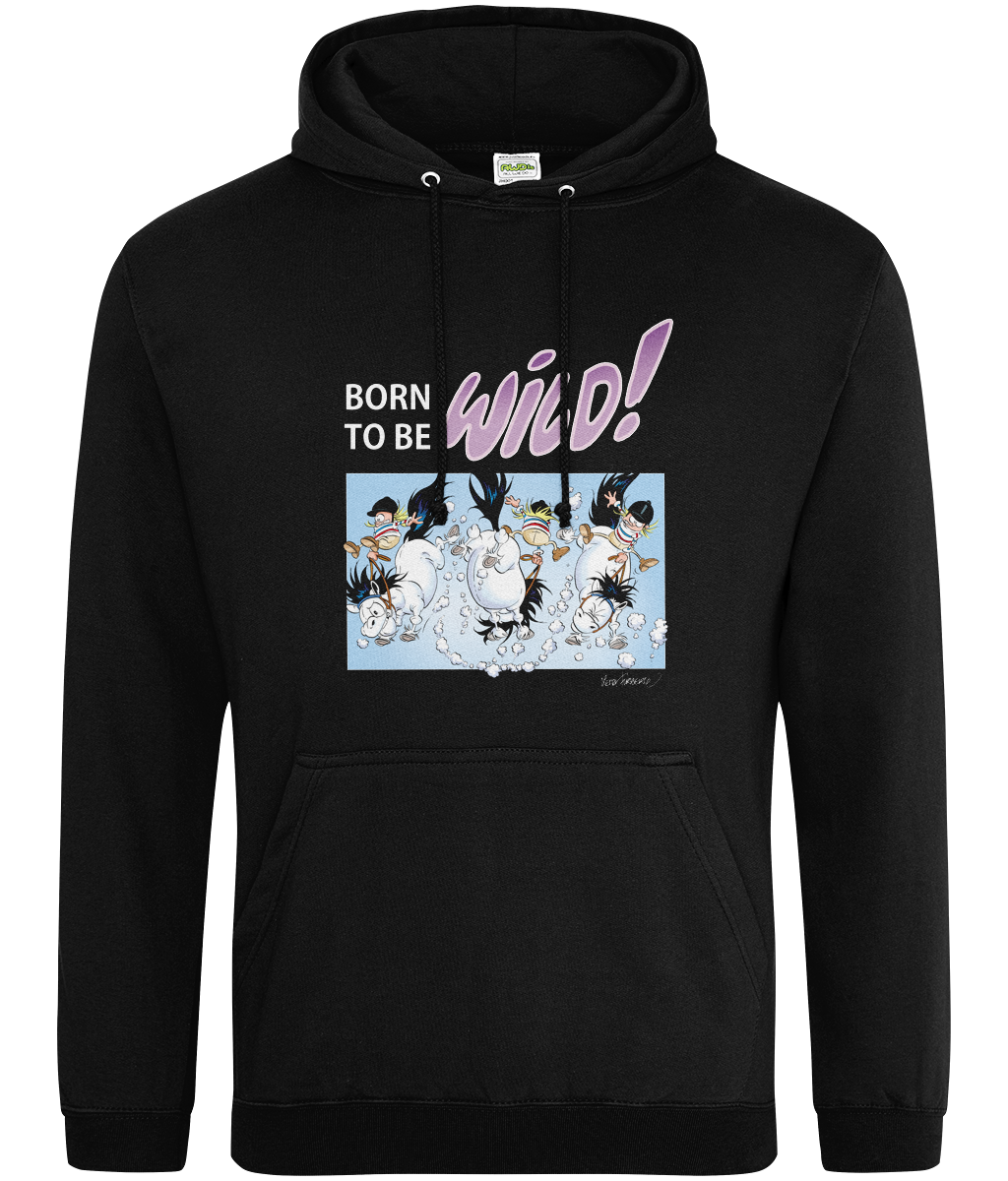 Mulle Vuxen Hoodie (Unisex) - Born To Be Wild! - 6